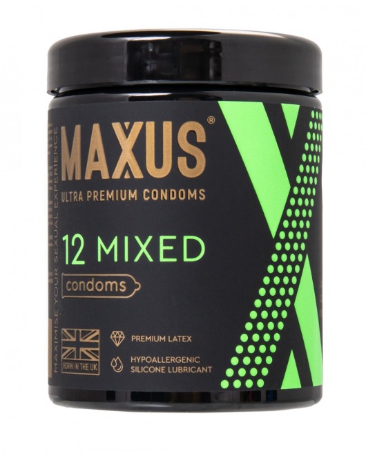 Презервативы MAXUS Mixed - 12 шт. - Maxus - купить с доставкой в Батайске