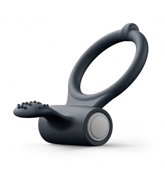 Черное эрекционное кольцо Power Clit - Dorcel - в Батайске купить с доставкой