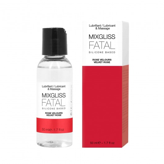 Силиконовый флюид с ароматом розы Mixgliss Fatal Velvet Rose - 50 мл. - Mixgliss - купить с доставкой в Батайске