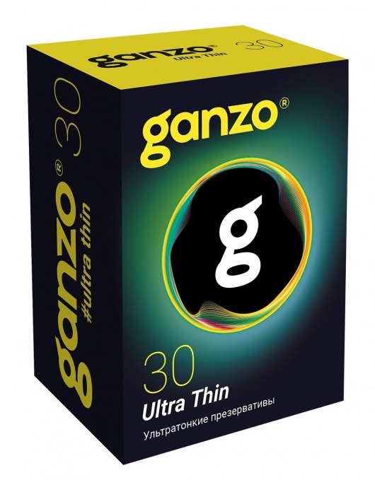 Супертонкие презервативы Ganzo Ultra thin - 30 шт. - Ganzo - купить с доставкой в Батайске