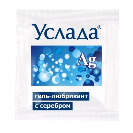 Гель-лубрикант «Услада с серебром» - 3 гр. - Биоритм - купить с доставкой в Батайске