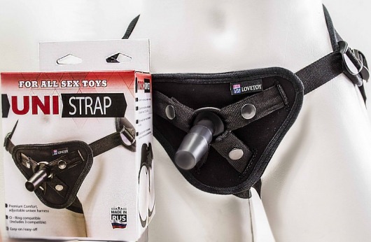 Универсальные трусики Harness UNI strap с корсетом - LOVETOY (А-Полимер) - купить с доставкой в Батайске