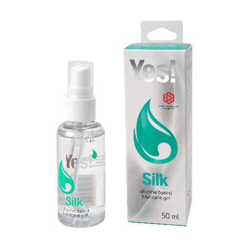 Силиконовая гипоаллергенная вагинальная смазка Yes Silk - 50 мл. - Sitabella - купить с доставкой в Батайске