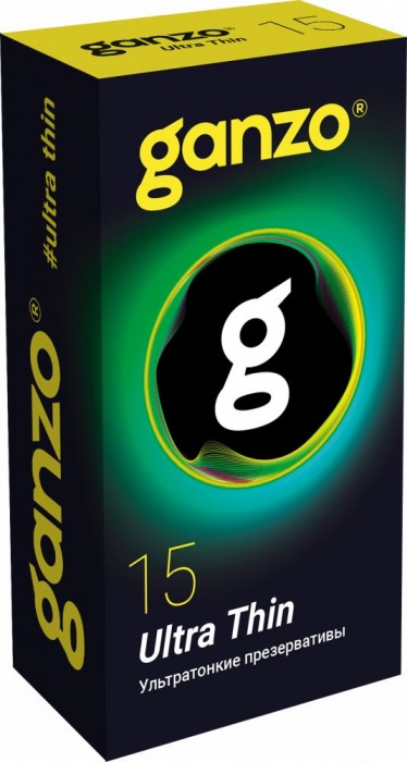 Прозрачные ультратонкие презервативы Ganzo Ultra thin - 15 шт. - Ganzo - купить с доставкой в Батайске