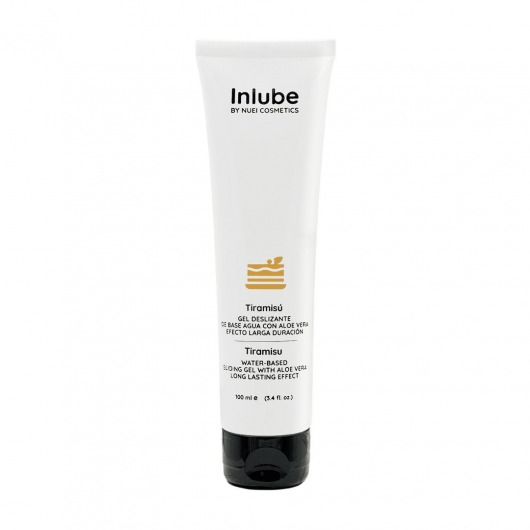 Водный лубрикант Nuei Inlube с алоэ вера и ароматом тирамису - 100 мл. - Nuei cosmetics - купить с доставкой в Батайске