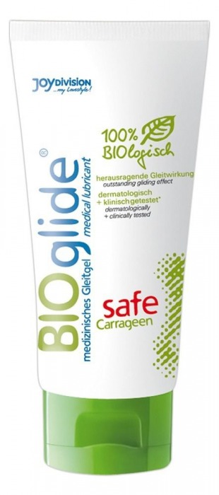 Гель-лубрикант на водной основе BIOglide safe Carrageen - 100 мл. - Joy Division - купить с доставкой в Батайске