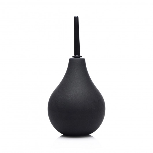 Черный анальный душ Thin Tip Enema Bulb - XR Brands - купить с доставкой в Батайске
