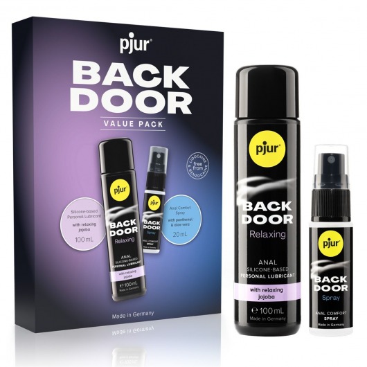 Набор для анального секса pjur Back Door Value Pack - Pjur - купить с доставкой в Батайске