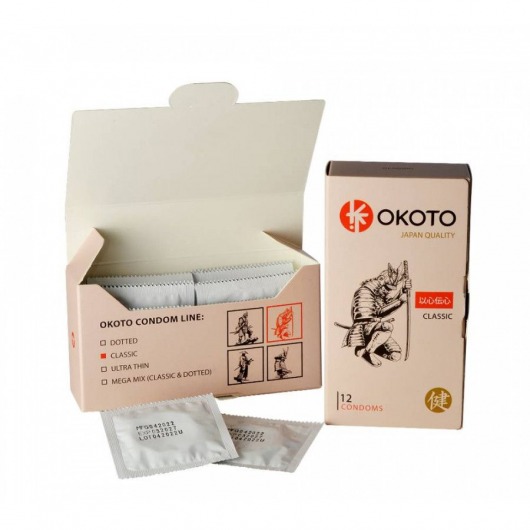 Презервативы OKOTO Classic - 12 шт. - Sitabella - купить с доставкой в Батайске