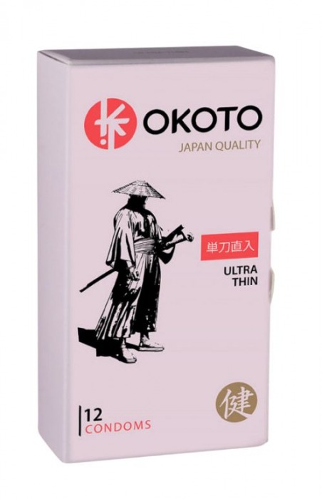Тонкие презервативы OKOTO Ultra Thin - 12 шт. - Sitabella - купить с доставкой в Батайске