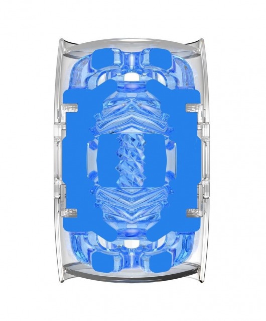 Мастурбатор Fleshlight Quickshot Turbo Blue Ice - Fleshlight - в Батайске купить с доставкой