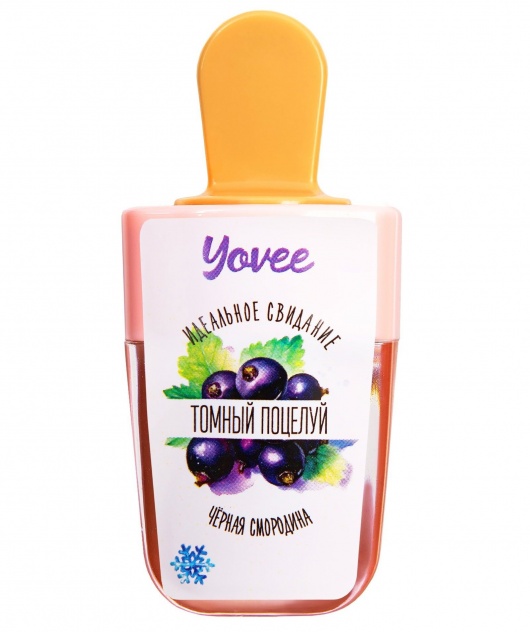 Охлаждающий бальзам для губ «Томный поцелуй» с ароматом черной смородины - 5 мл. - ToyFa - купить с доставкой в Батайске