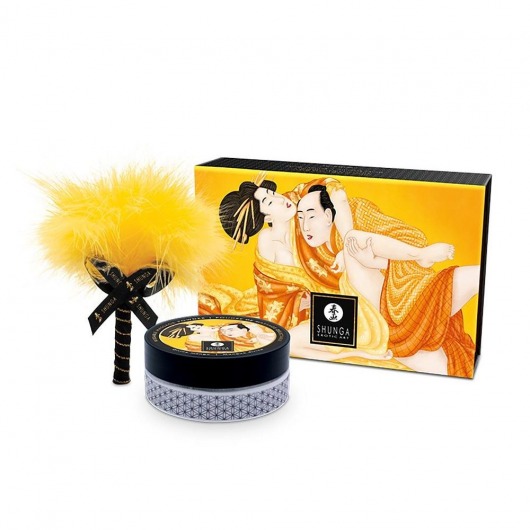 Массажная пудра с ароматом манго Luscious Mango - Shunga - купить с доставкой в Батайске