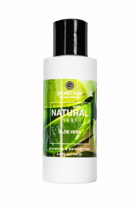 Органический гель Natural Lube - 100 мл. - Secret Play - купить с доставкой в Батайске