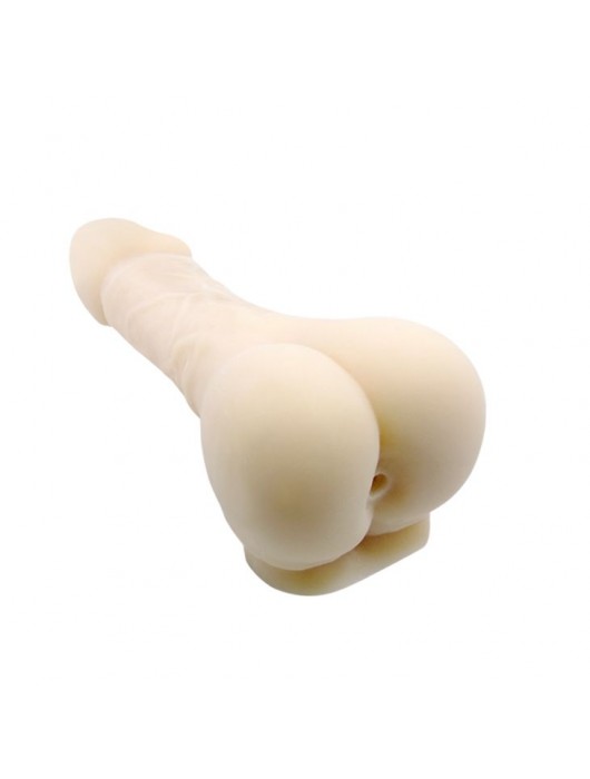 Мастурбатор-насадка Bigger Man - 21,5 см. - Baile - в Батайске купить с доставкой