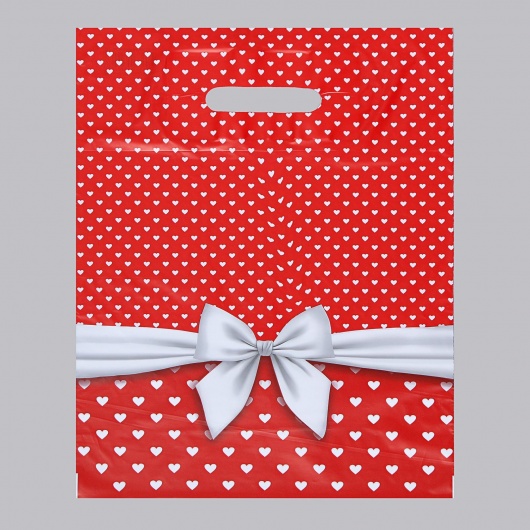 Пакет «Скарлетт» с вырубной ручкой (30х38 см) - Сима-Ленд - купить с доставкой в Батайске