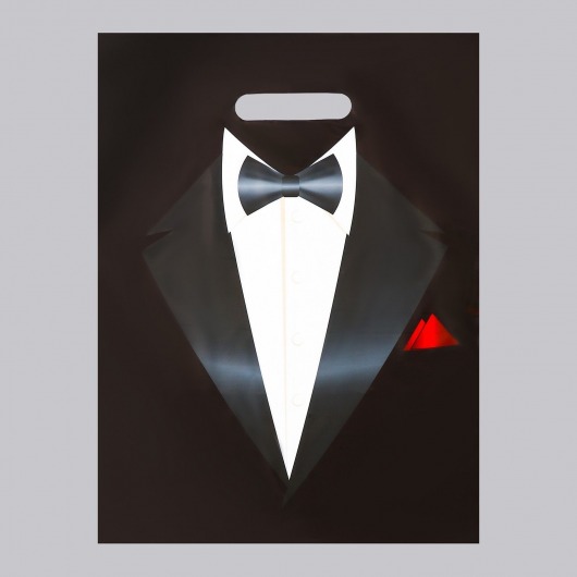 Пакет «Смокинг» полиэтиленовый с вырубной ручкой (30х40 см) - UPAK LAND - купить с доставкой в Батайске