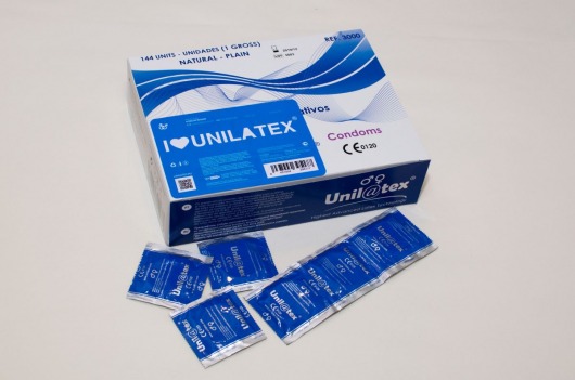 Классические презервативы Unilatex Natural Plain - 144 шт. - Unilatex - купить с доставкой в Батайске