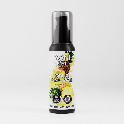 Лубрикант для орального секса SGAN со вкусом кислого ананаса - 100 мл. - SGAN - купить с доставкой в Батайске