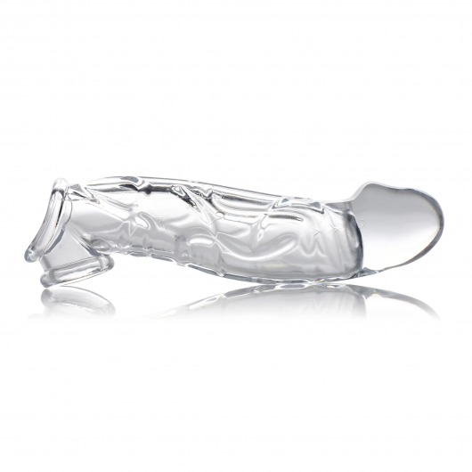 Прозрачная насадка для увеличения члена 2 Inch Clear Extender Sleeve - XR Brands - в Батайске купить с доставкой