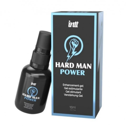 Стимулирующий гель для мужчин Hard Man Power - 15 мл. - INTT - купить с доставкой в Батайске