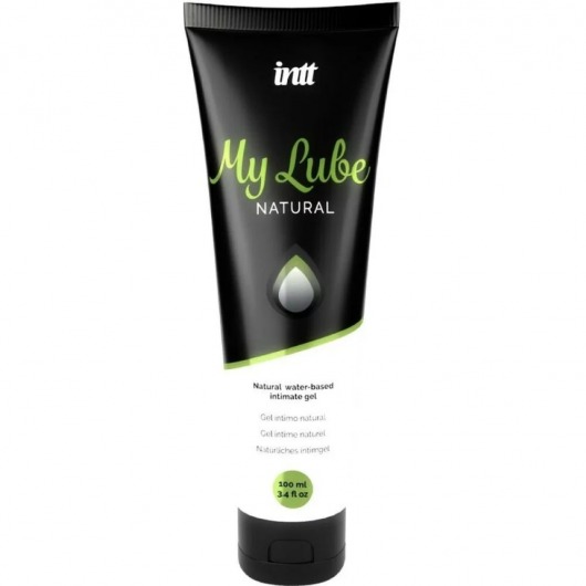 Увлажняющий гель-лубрикант на водной основе  для тела My Lube Natural - 100 мл. - INTT - купить с доставкой в Батайске