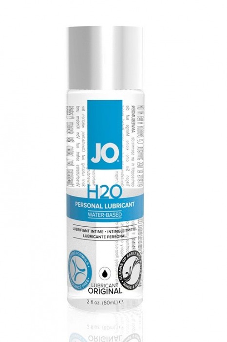 Нейтральный лубрикант на водной основе JO Personal Lubricant H2O - 60 мл. - System JO - купить с доставкой в Батайске