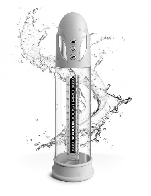 Белая вакуумная автоматическая помпа Max Boost Pro Flow - Pipedream - в Батайске купить с доставкой