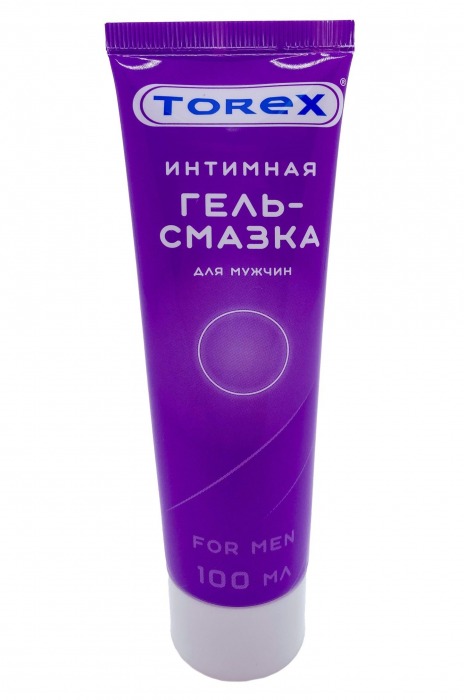Гель-смазка на водной основе For Men - 100 мл. - Torex - купить с доставкой в Батайске