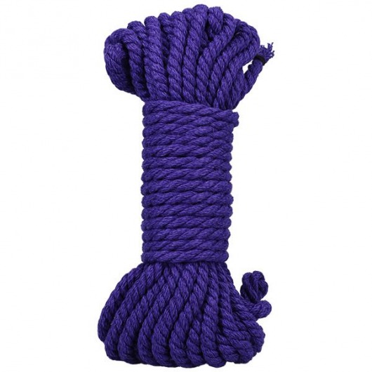 Фиолетовая верёвка для связывания и фиксации Bind Tie - 9,14 м. - Doc Johnson - купить с доставкой в Батайске