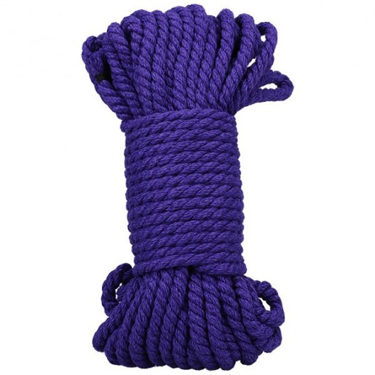 Фиолетовая верёвка для связывания и фиксации Bind Tie - 15,24 м. - Doc Johnson - купить с доставкой в Батайске
