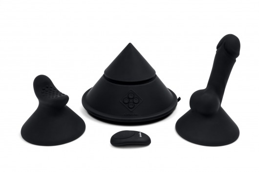 Конусный вибромассажер Cowgirl Cone с 2 насадками - CowGirl - купить с доставкой в Батайске