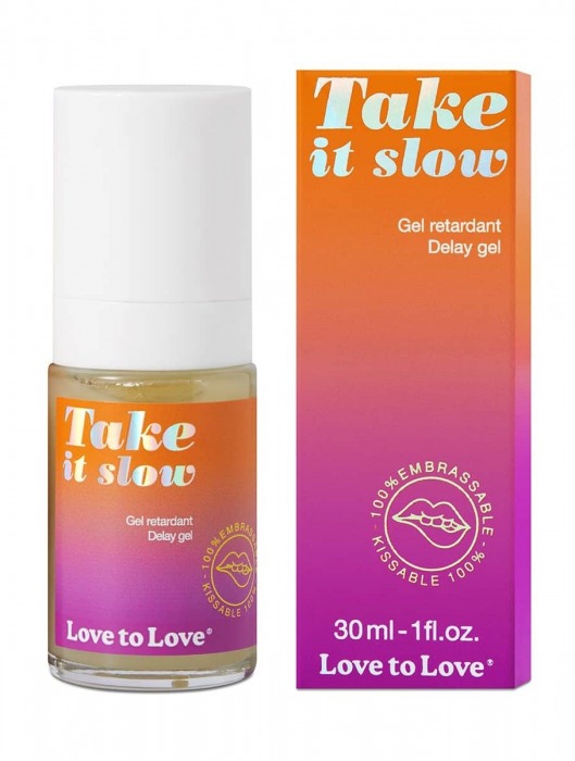Пролонгирующий гель для мужчин Take It Slow - 30 мл. - Love to Love - купить с доставкой в Батайске