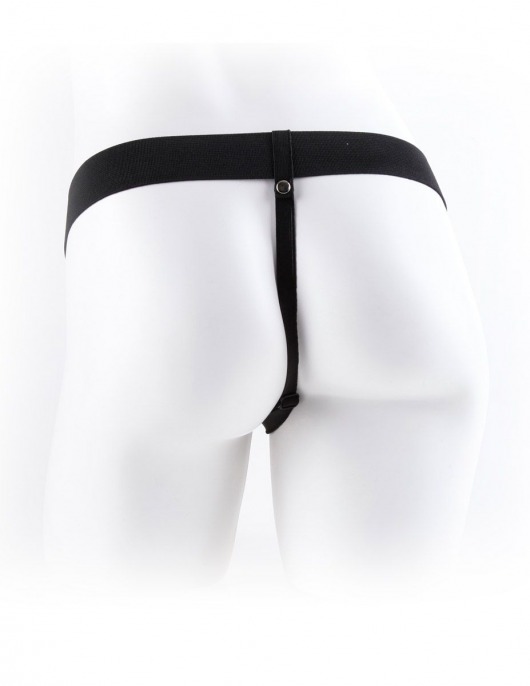 Полый страпон телесного цвета Hollow Strap-On with Balls - 24 см. - Pipedream - купить с доставкой в Батайске