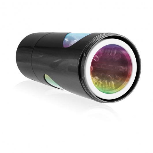 Перезаряжаемый мастурбатор-ротик Extreme Toyz Rechargeable Roto-Bator Mouth - Pipedream - в Батайске купить с доставкой