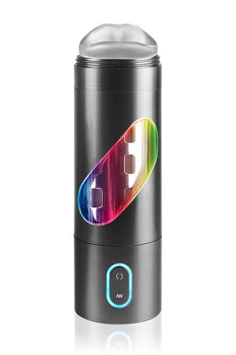 Перезаряжаемый мастурбатор-ротик Extreme Toyz Rechargeable Roto-Bator Mouth - Pipedream - в Батайске купить с доставкой