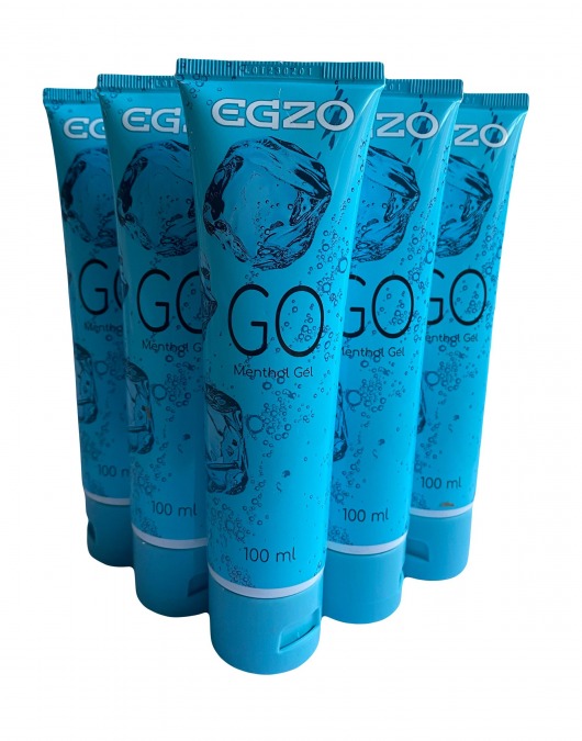 Набор из 5 пролонгирующих лубрикантов на водной основе Egzo Go (по 100 мл.) - EGZO - купить с доставкой в Батайске