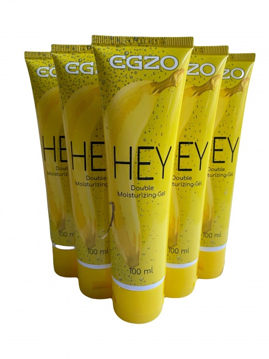 Набор из 5 анальных лубрикантов на водной основе Egzo Hey (по 100 мл.) - EGZO - купить с доставкой в Батайске