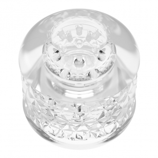 Прозрачный сквозной мастурбатор Crystle - Baile - в Батайске купить с доставкой