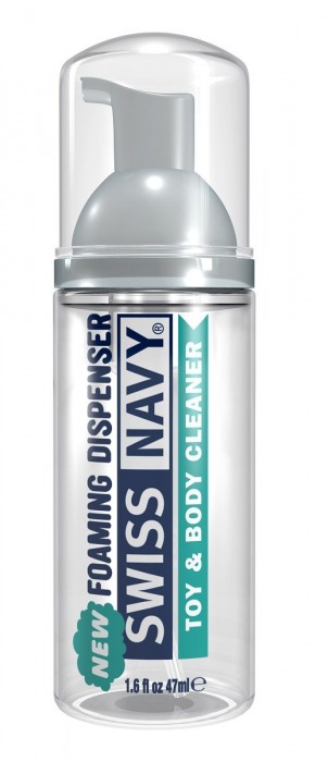 Очищающая пенка для игрушек и тела Toy   Body Cleaner Foamer - 47 мл. - Swiss navy - купить с доставкой в Батайске