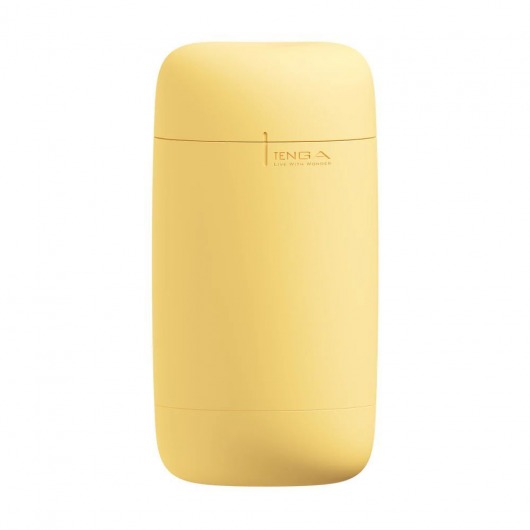 Желтый мастурбатор Tenga Puffy - Tenga - в Батайске купить с доставкой