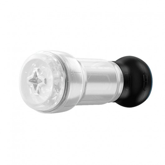 Набор PowerBlow   Feel Pocket Stroker Crystal: мастурбатор и интерактивная насадка - Kiiroo - в Батайске купить с доставкой