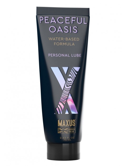 Интимный гель на водной основе MAXUS Peaceful Oasis - 75 мл. - Maxus - купить с доставкой в Батайске