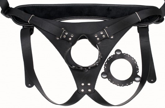 Пояс Hard Brutal для больших насадок - LOVETOY (А-Полимер) - купить с доставкой в Батайске