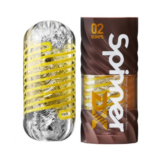 Мастурбатор Tenga Spinner DX 02 Bumps - Tenga - в Батайске купить с доставкой