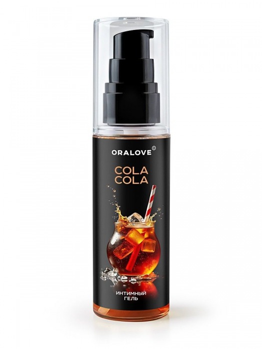 Съедобная смазка на водной основе с ароматом колы - 60 гр. - Биоритм - купить с доставкой в Батайске