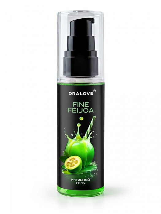 Съедобная смазка на водной основе с ароматом фейхоа - 60 гр. - Биоритм - купить с доставкой в Батайске