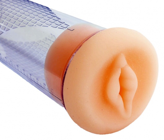 Телесный уплотнитель для вакуумной помпы в виде вагины - Boys of Toys - в Батайске купить с доставкой