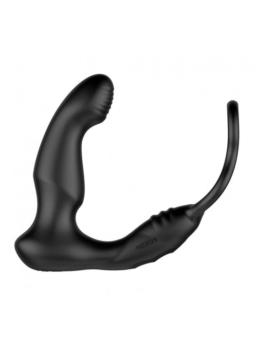 Черный двухмоторный массажер простаты Nexus Simul8 Wave Edition - Nexus Range - в Батайске купить с доставкой