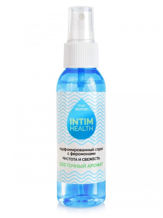 Парфюмированный спрей Intim Health для нижнего белья и тела с цветочным ароматом - 95 мл. -  - Магазин феромонов в Батайске
